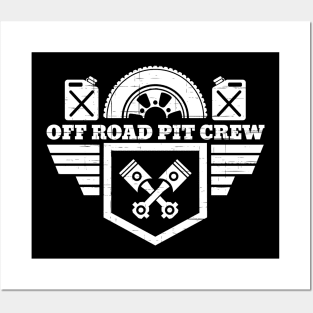 Off Road Pit Crew Posters and Art